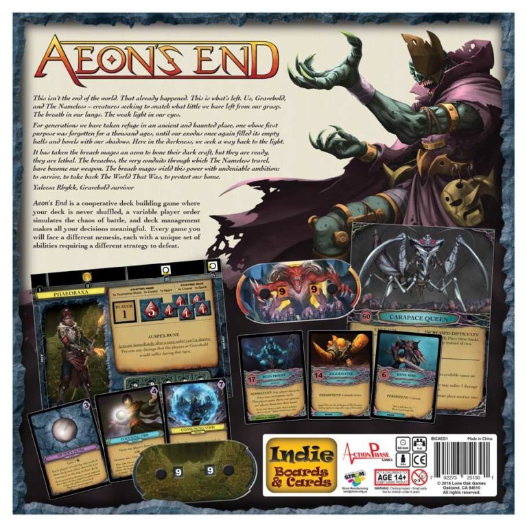 Aeons end настольная игра обзор